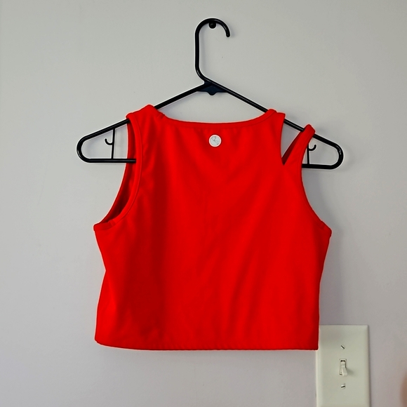 Red crop top - Picture 3 of 4